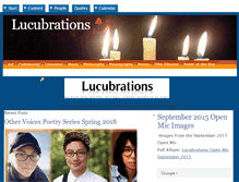 Tablet Screenshot of lucubrations.org